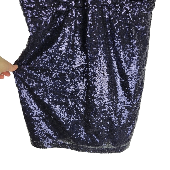 Lulu's sequin Mini dress size L - Picture 5 of 13